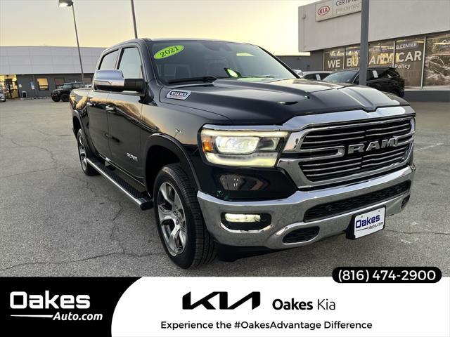 used 2021 Ram 1500 car, priced at $37,000