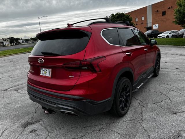used 2022 Hyundai Santa Fe car, priced at $25,000