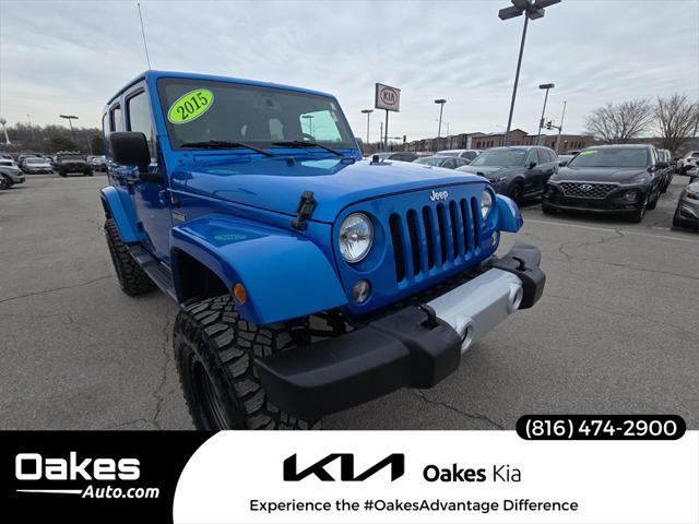 used 2015 Jeep Wrangler Unlimited car, priced at $23,000