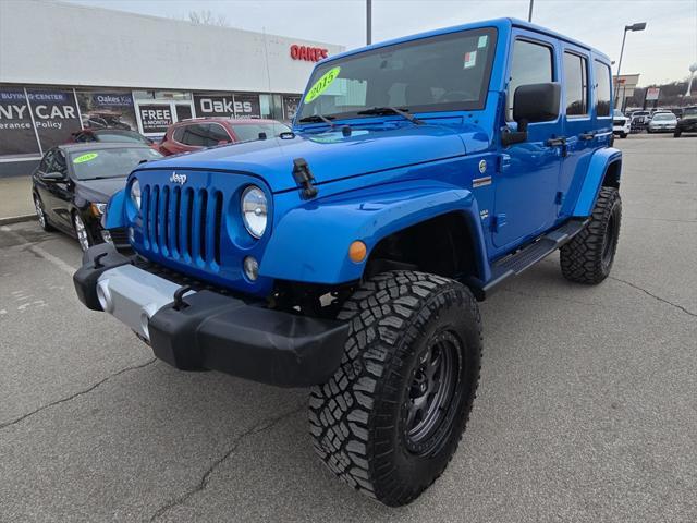 used 2015 Jeep Wrangler Unlimited car, priced at $23,000