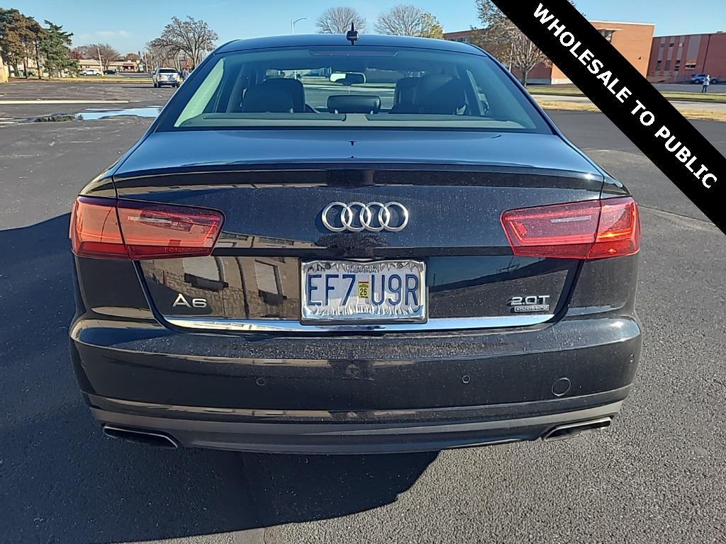 used 2016 Audi A6 car, priced at $10,500
