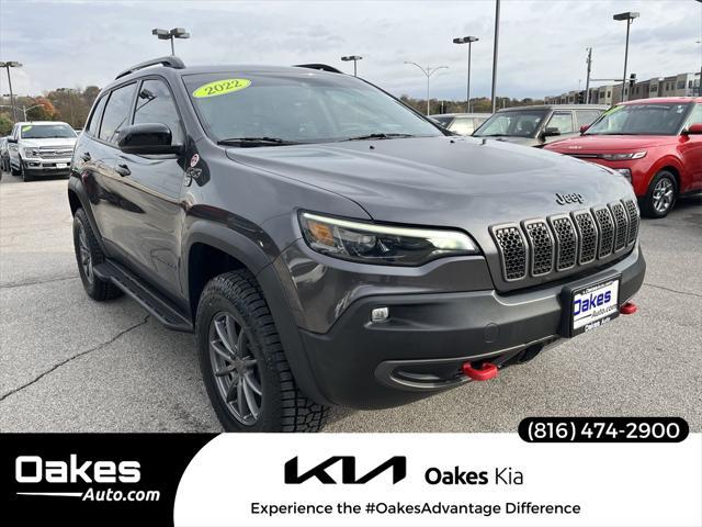 used 2022 Jeep Cherokee car, priced at $24,000