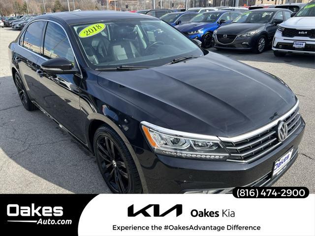 used 2018 Volkswagen Passat car, priced at $17,000