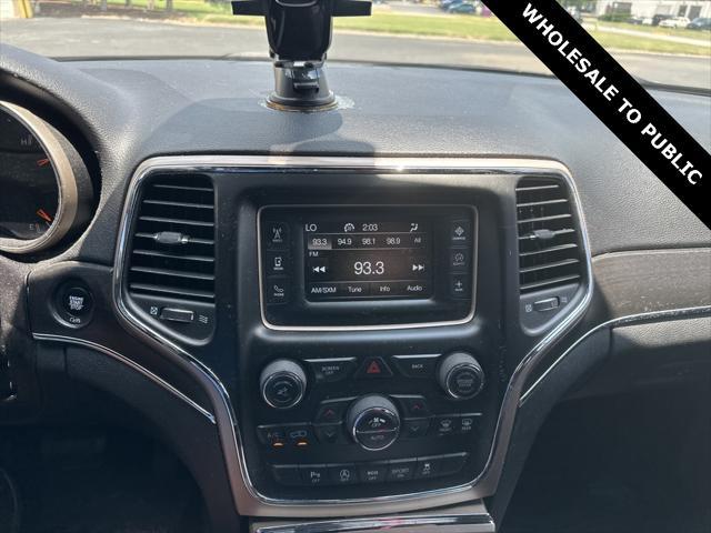 used 2017 Jeep Grand Cherokee car, priced at $14,000