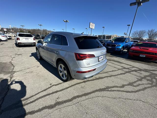 used 2022 Audi Q5 car, priced at $37,000