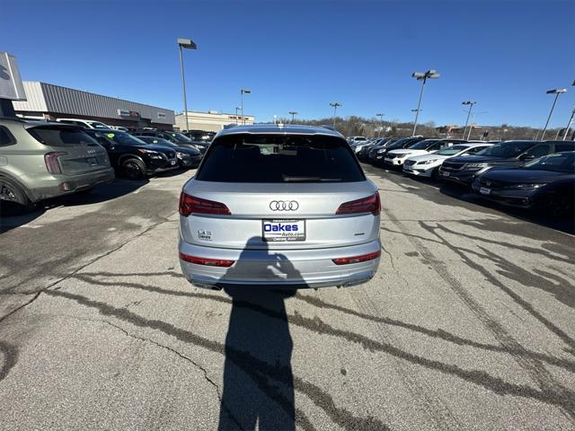 used 2022 Audi Q5 car, priced at $37,000