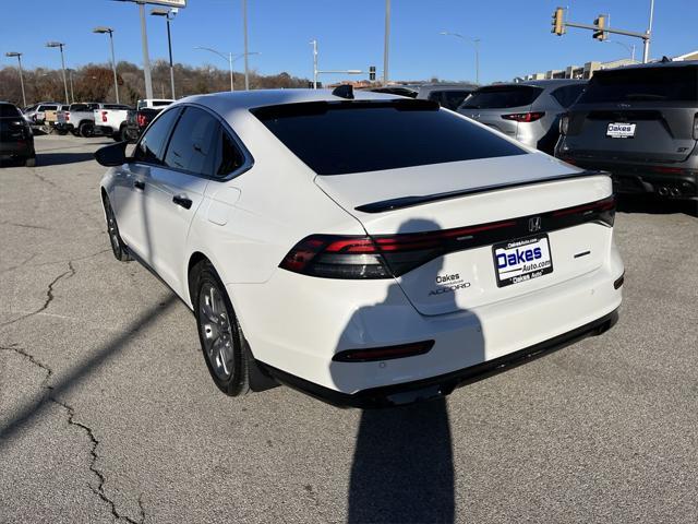 used 2024 Honda Accord Hybrid car, priced at $29,000