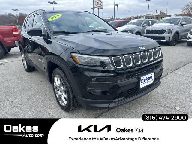 used 2022 Jeep Compass car, priced at $22,500