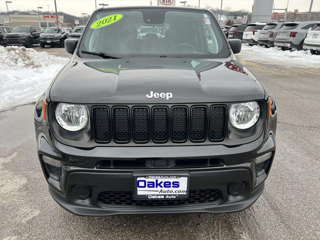 used 2021 Jeep Renegade car, priced at $16,500