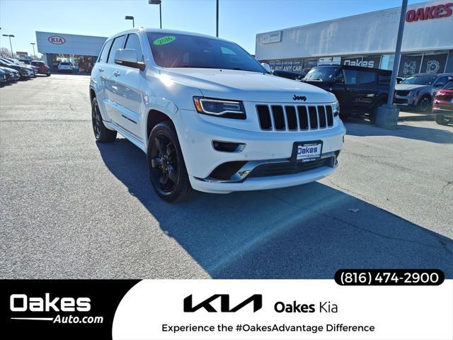 used 2016 Jeep Grand Cherokee car, priced at $15,000