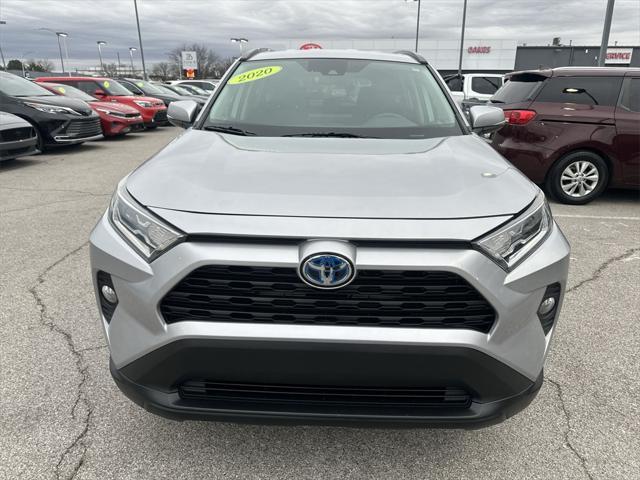 used 2020 Toyota RAV4 Hybrid car, priced at $23,500