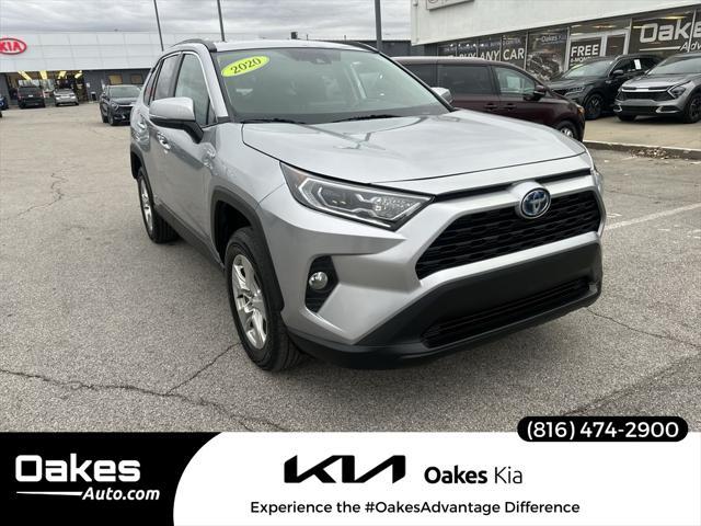 used 2020 Toyota RAV4 Hybrid car, priced at $24,500