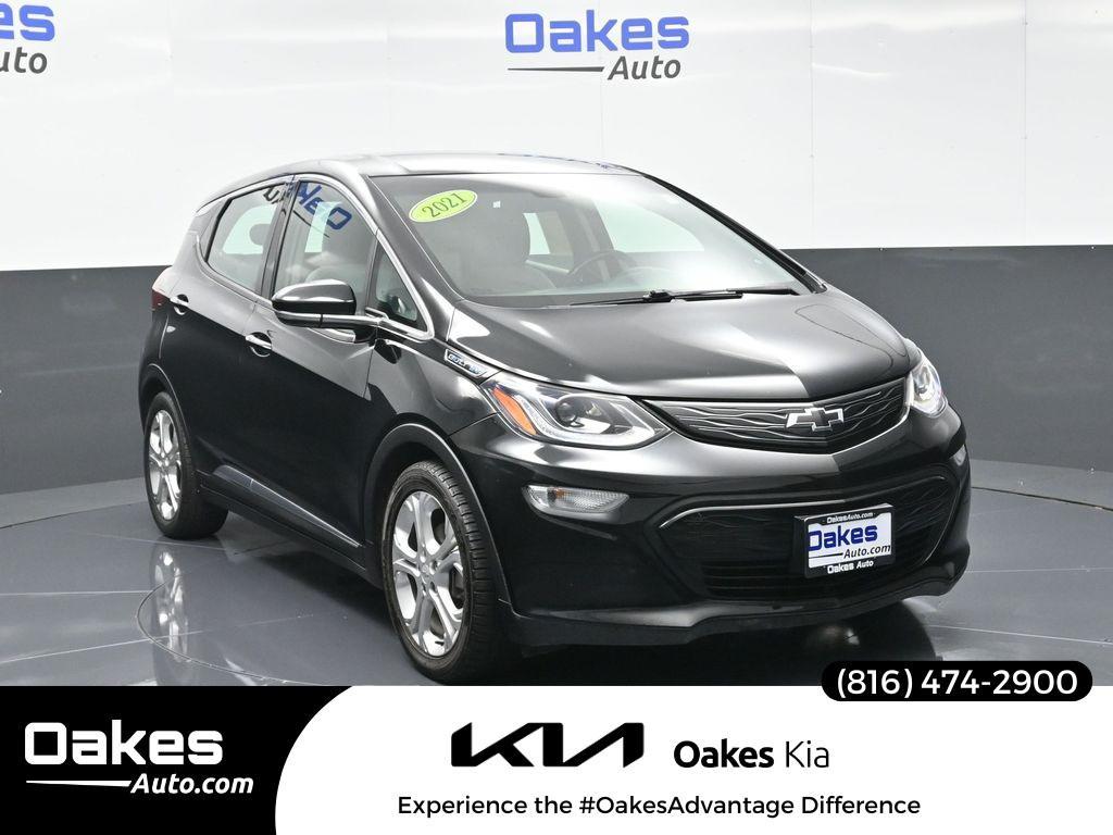 used 2021 Chevrolet Bolt EV car, priced at $14,000