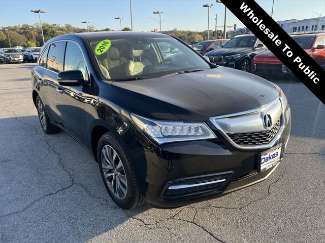 used 2016 Acura MDX car, priced at $15,000