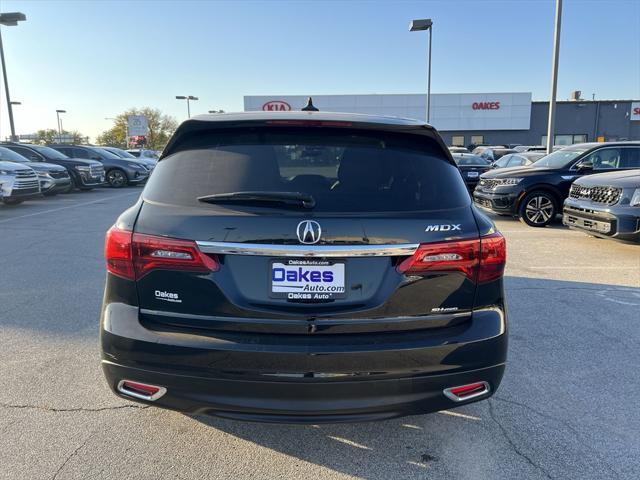 used 2016 Acura MDX car, priced at $15,000