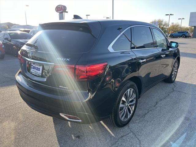 used 2016 Acura MDX car, priced at $15,000