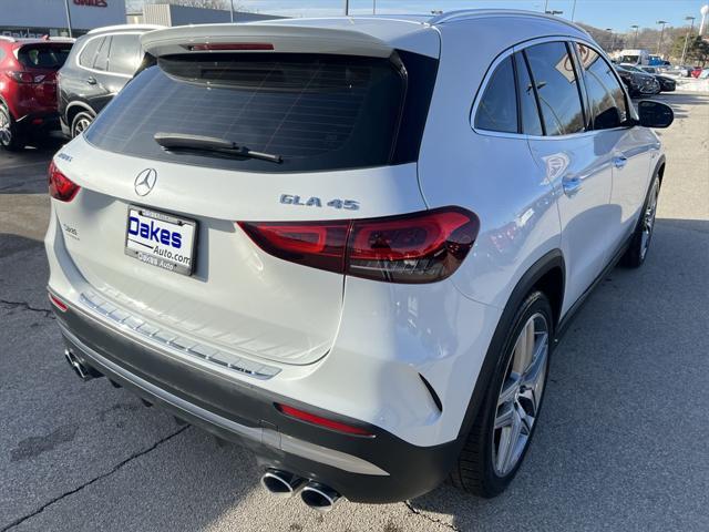 used 2021 Mercedes-Benz AMG GLA 45 car, priced at $37,000