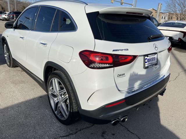 used 2021 Mercedes-Benz AMG GLA 45 car, priced at $37,000