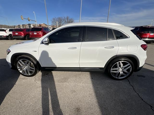 used 2021 Mercedes-Benz AMG GLA 45 car, priced at $37,000