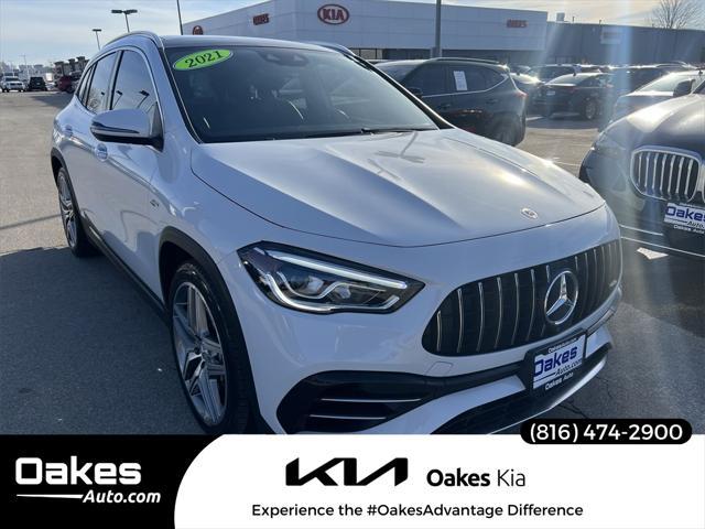 used 2021 Mercedes-Benz AMG GLA 45 car, priced at $37,000