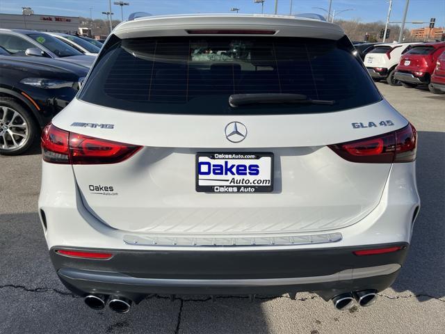 used 2021 Mercedes-Benz AMG GLA 45 car, priced at $37,000