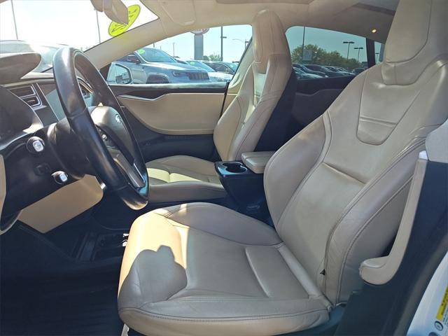 used 2015 Tesla Model S car, priced at $17,500