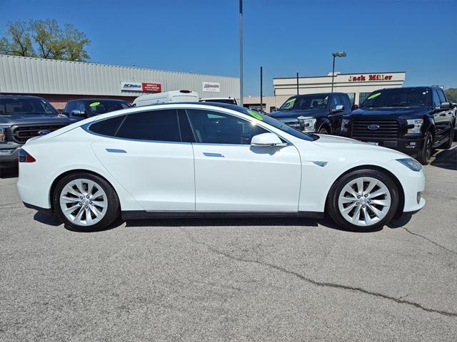 used 2015 Tesla Model S car, priced at $17,500