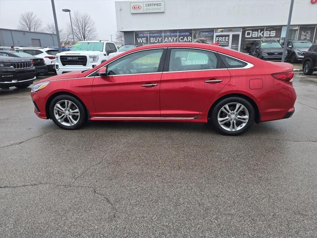 used 2018 Hyundai Sonata car, priced at $12,500