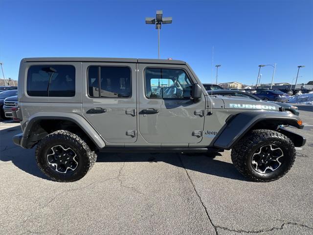 used 2022 Jeep Wrangler Unlimited 4xe car, priced at $34,000