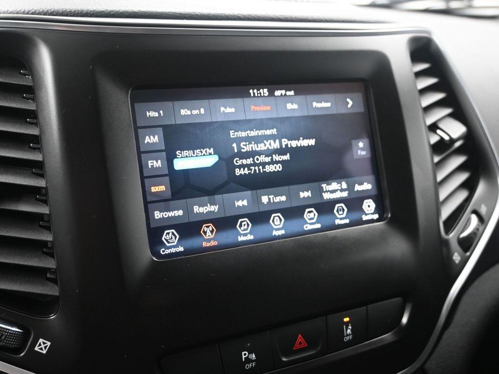 used 2021 Jeep Cherokee car, priced at $16,500