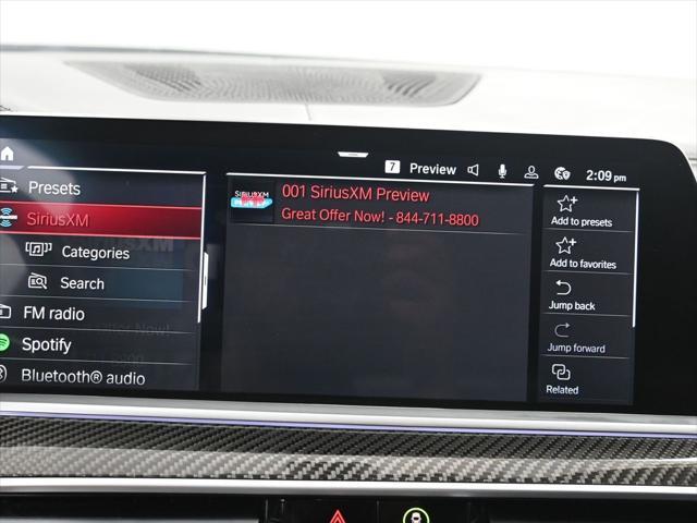 used 2022 BMW X5 M car, priced at $76,000