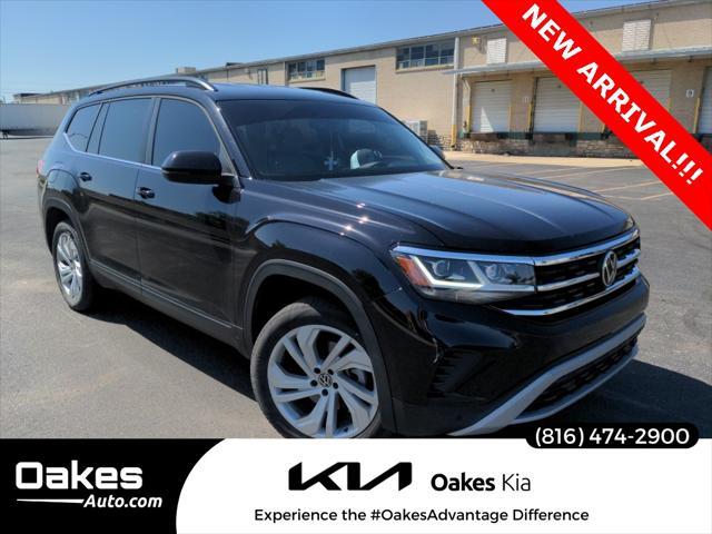 used 2021 Volkswagen Atlas car, priced at $23,000