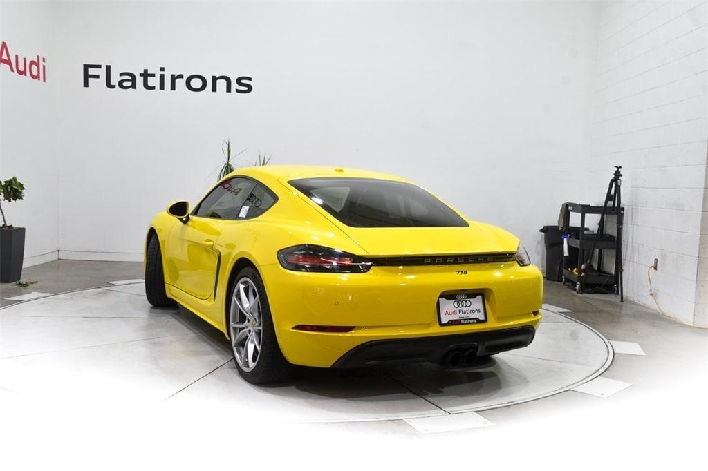 used 2018 Porsche 718 Cayman car, priced at $51,675