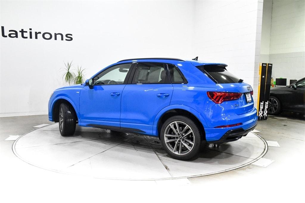 used 2021 Audi Q3 car, priced at $30,000