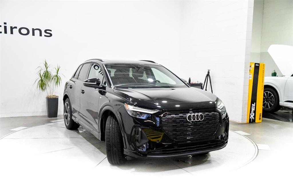 new 2024 Audi Q4 e-tron car, priced at $65,235