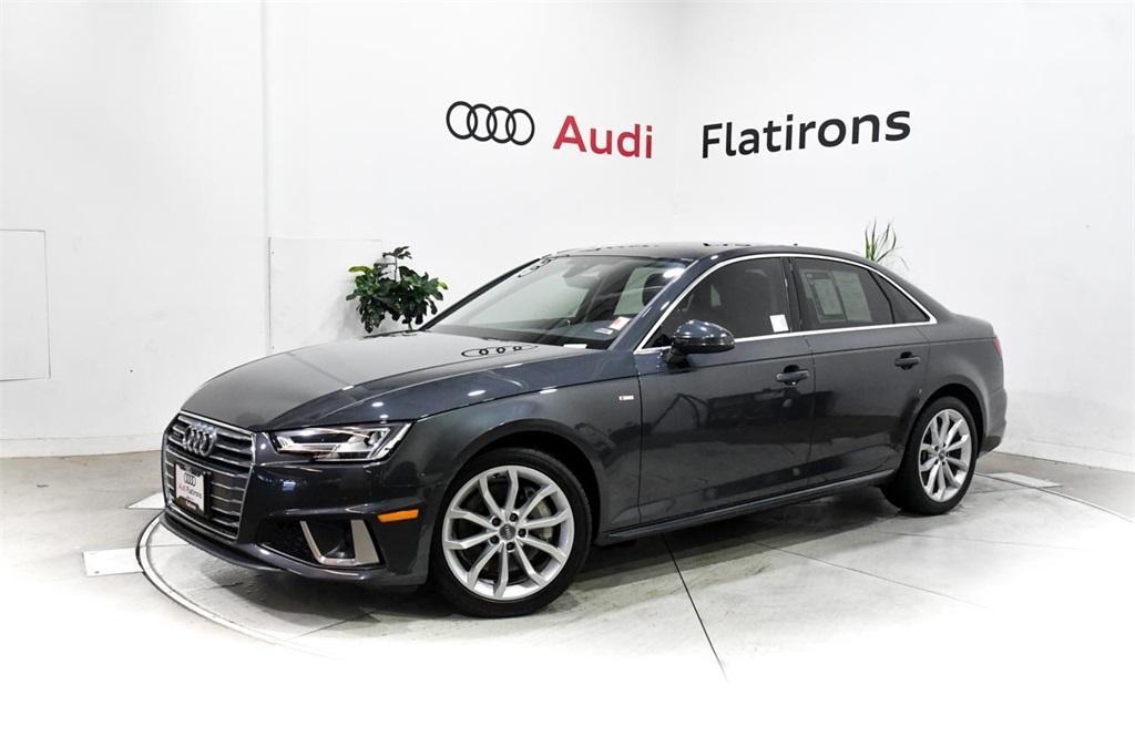 used 2019 Audi A4 car, priced at $25,600