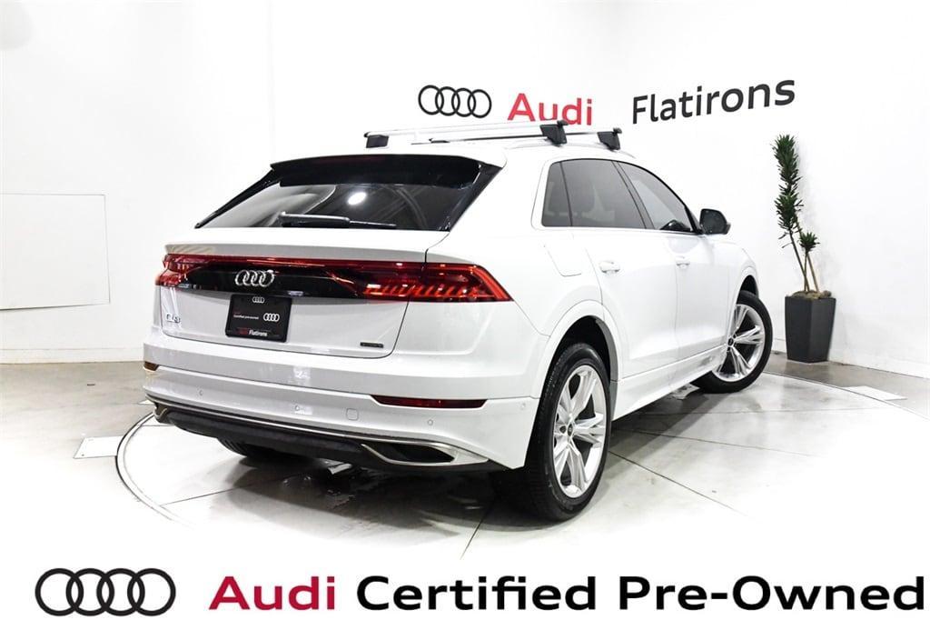 used 2023 Audi Q8 car, priced at $58,490