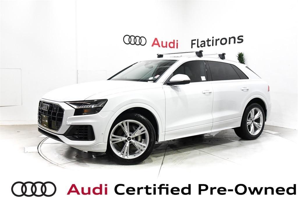 used 2023 Audi Q8 car, priced at $58,490