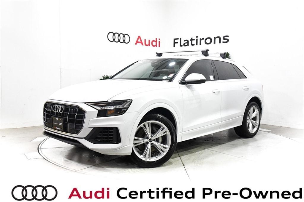 used 2023 Audi Q8 car, priced at $58,490