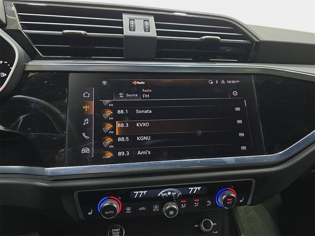 used 2024 Audi Q3 car, priced at $37,690