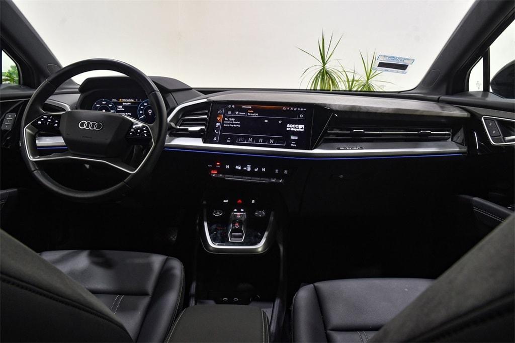 used 2024 Audi Q4 e-tron car, priced at $39,000