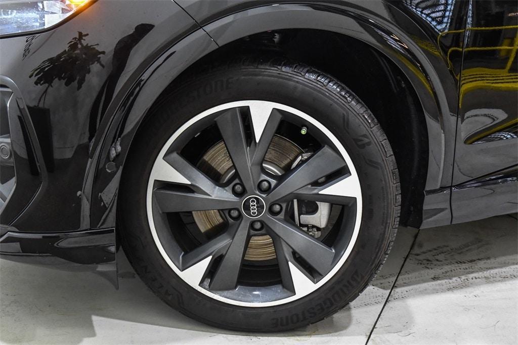 used 2024 Audi Q4 e-tron car, priced at $39,000