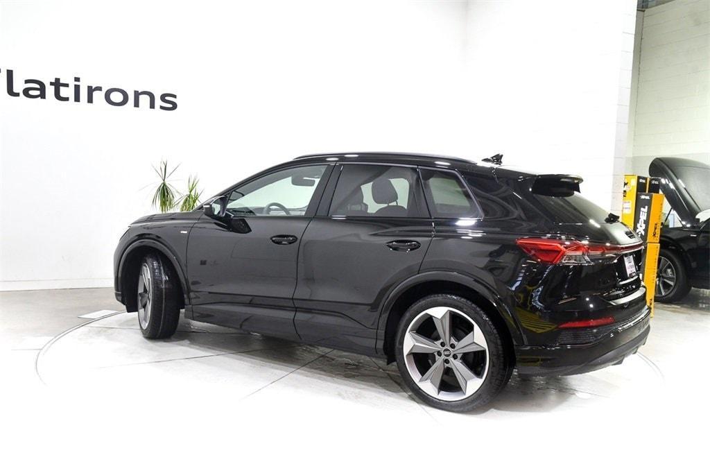 new 2025 Audi Q4 e-tron car, priced at $66,380