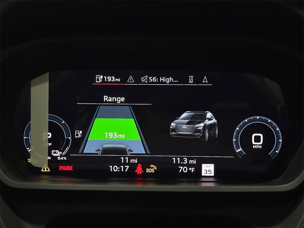 new 2025 Audi Q4 e-tron car, priced at $68,610