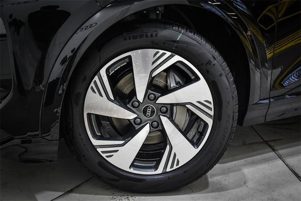 new 2025 Audi Q6 e-tron car, priced at $76,820