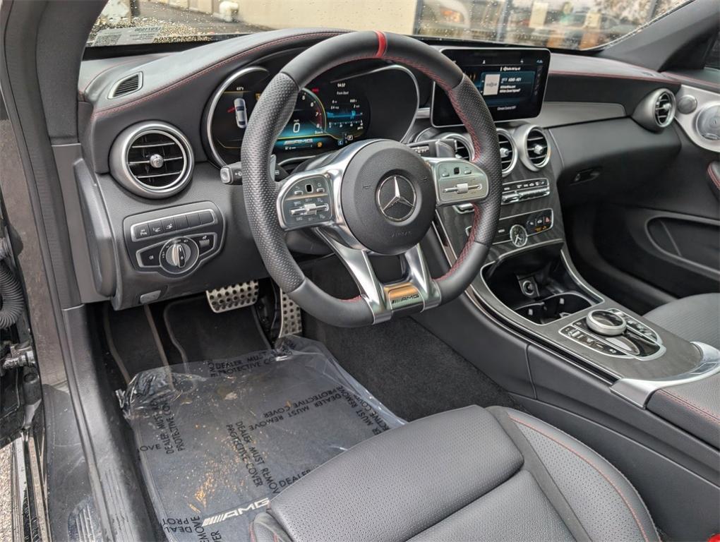 used 2020 Mercedes-Benz AMG C 43 car, priced at $46,339