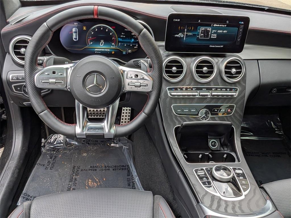 used 2020 Mercedes-Benz AMG C 43 car, priced at $46,339
