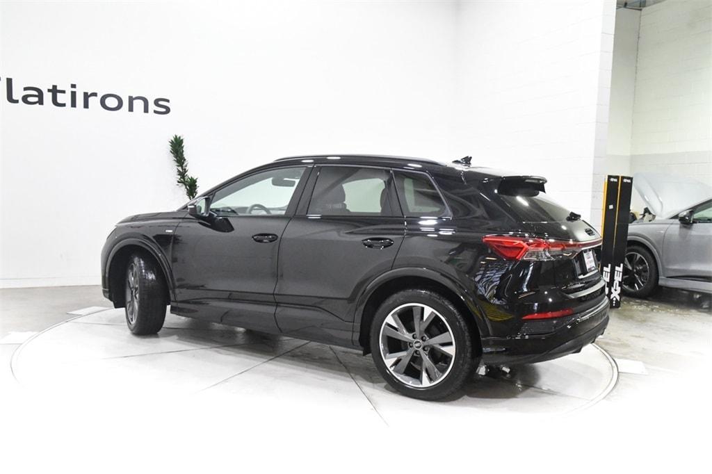 new 2024 Audi Q4 e-tron car, priced at $65,585