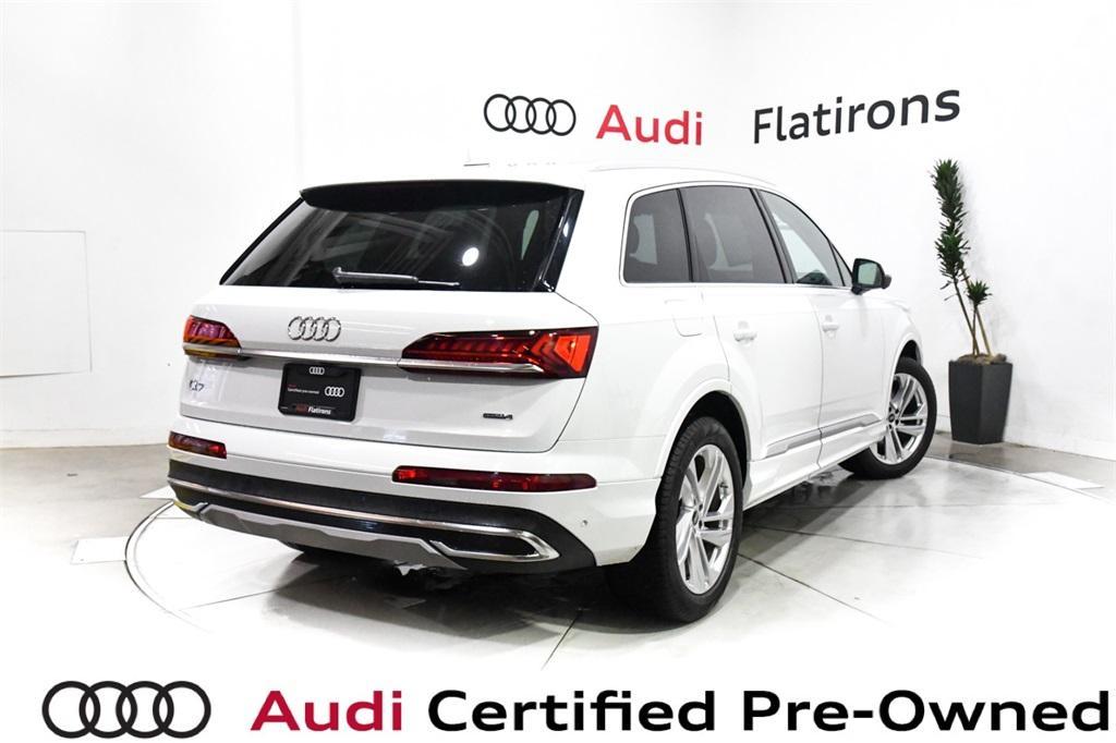 used 2023 Audi Q7 car, priced at $52,186