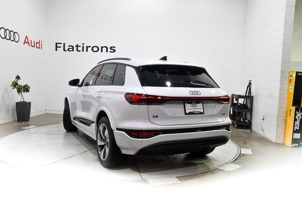 new 2025 Audi Q6 e-tron car, priced at $73,370